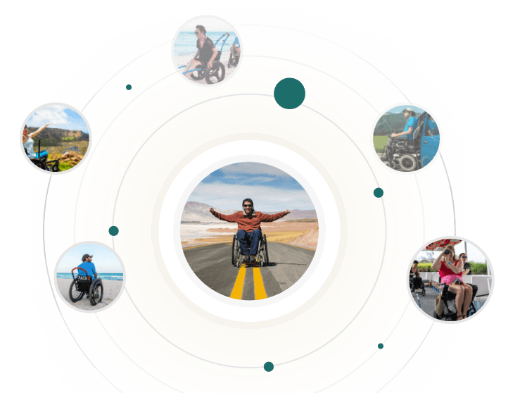 Phone with Wheel the World Facebook group open on screen with many comments and reactions.