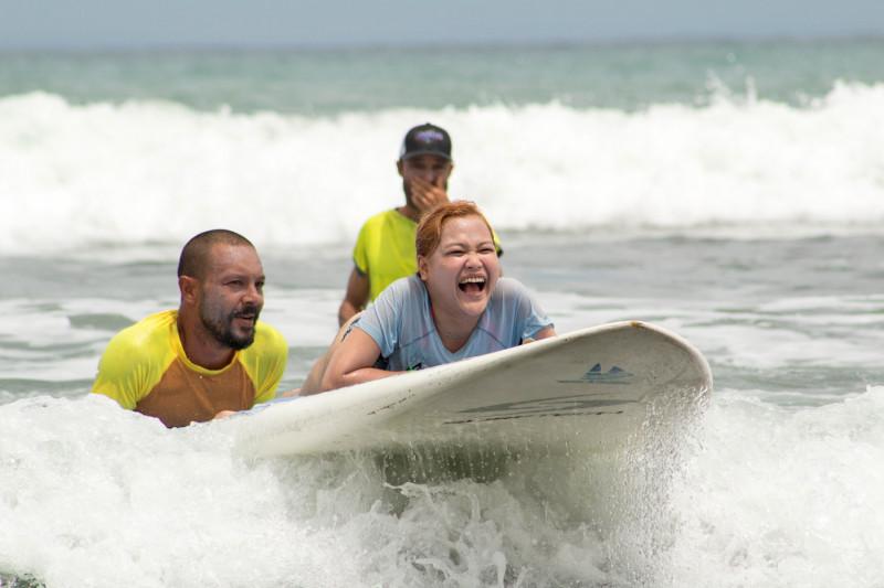 Day 5: Adapted surf lessons at Tamarindo Beach thumbnail