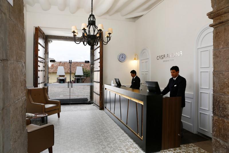 Casa Andina Premium entryway and lobby