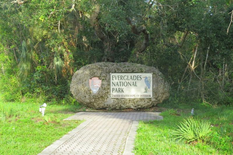 The park's sign